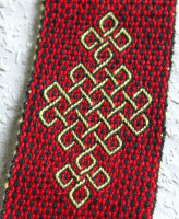 dreifarbiges Double-Face